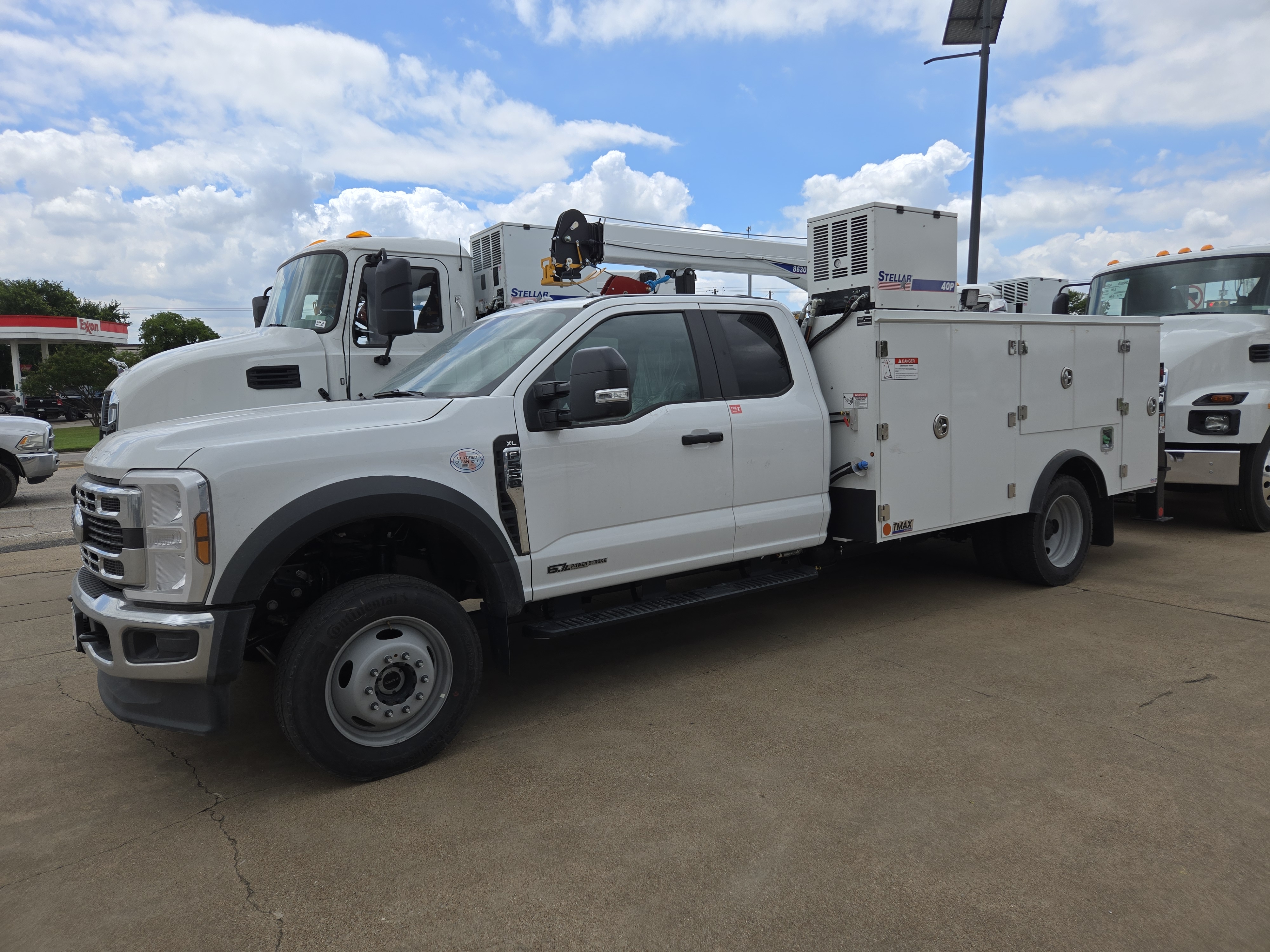 Stellar TMAX 1-11 on '25 Ford F550 4 x 4 Super Cab