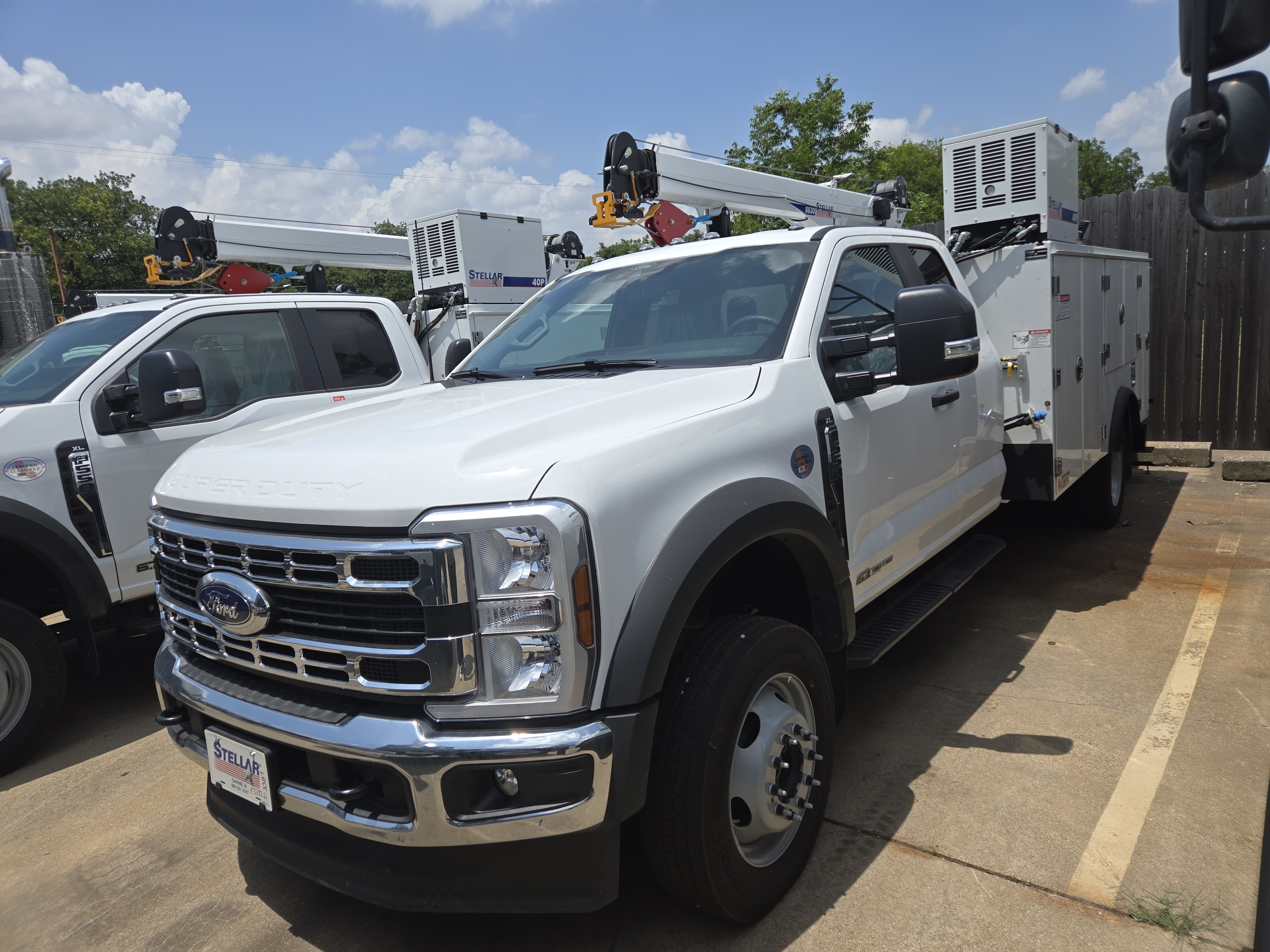 Stellar TMAX 1-11 on '25 Ford F550 4 x 4 Super Cab